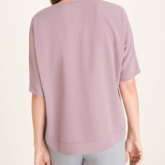 Chico's Size 3 Violet V Neck Kimono Top ( XL/ 16 ) - Picture 2 of 7